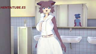 Beastars Hentai - Legosi sy Juno firaisana ara-nofo tao amin'ny efitra fandroana Beastars Hentai - Legosi sy Juno firaisana ara-nofo tao amin'ny efitra fandroana